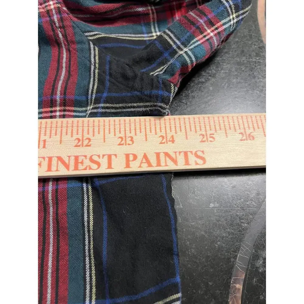 American Living,  Men's Plaid Button-Down Casual Shirt, Size Large